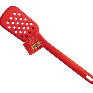 CWC Silicone Slotted Turner Spatula Pink Cook With Color Kitchen Utensil